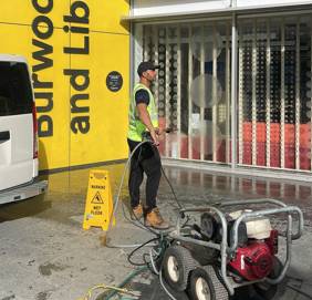 DSS completes periodical cleaning